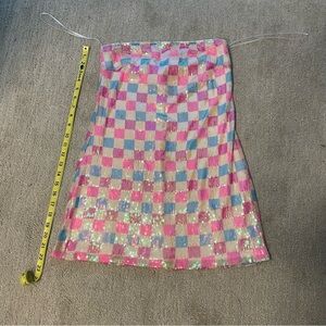 Show Me Your MuMu On My Way Sequin Mini Dress